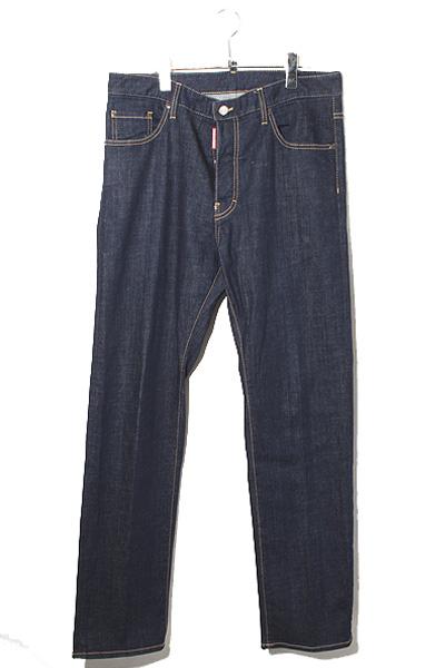 【中古】2024AW DSQUARED2 ディースクエアード リジット ストレート デニムパンツ ジーンズ 50