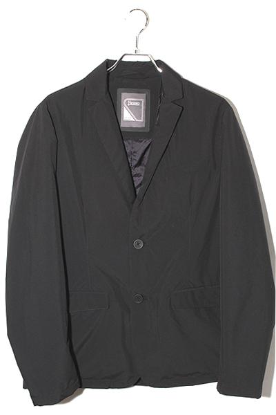 【中古】ヘルノ HERNO HERNO ヘルノ GIACCA UOMO 中綿 2B テーラードジャケット 46 BLACK ブラック GA000197U ルーマニア製 /● メンズ