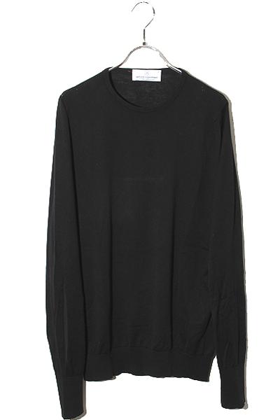 【中古】uniform experiment × JOHN SMEDLEY ユニフォームエクスペリメント COTTON CREWNECK KNIT 1 UE-212080