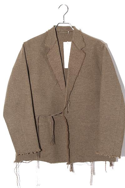 【中古】COMOLI コモリ ウールコットン ジャケット ベルテッドパンツ 作務衣 セットアップ N03-01005 N03-03006