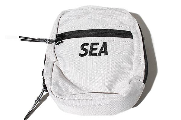 【中古】WIND AND SEA ウィンダンシー SEA SMALL SHOULDER BAG シースモール ショルダーバッグ FREE GREY