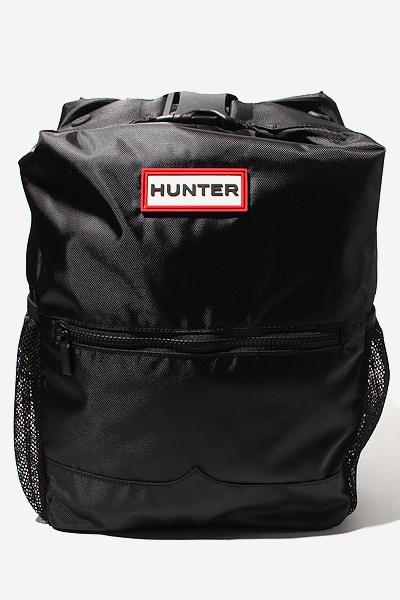 【中古】未使用品 HUNTER ハンター トップクリップバックパック L リュック BLACK ブラック UBB7114KBM /◆