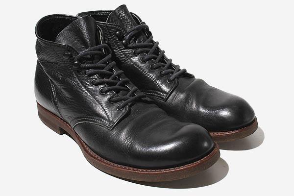 【中古】28.5cm MR.OLIVE ミスターオリーブ WATER PROOF SHIRINK LEATHER CHUKKA BOOTS ブーツ US10.5