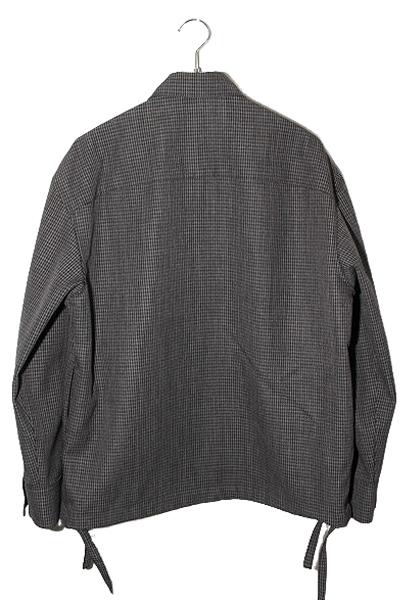 【中古】JIL SANDER ジルサンダー Wool Drawstring Overshirt ウール ドローストリング オーバーシャツ 44 J22BN0243_1