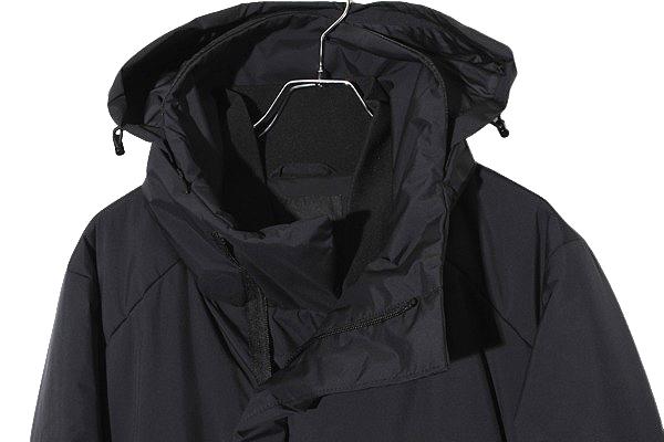 【中古】ARYS エリス PRESTIGE PARKA プレステージ パーカー 中綿 コート S RAVEN レイヴン ブラック /◆ メンズ_3