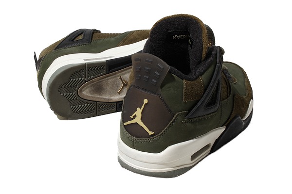 【中古】27.5cm NIKE ナイキ AIR JORDAN 4 Retro SE Craft エアジョーダン 4 クラフト "Olive"_2