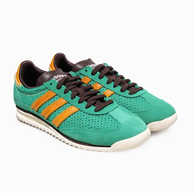 【中古】26cm adidas × Wales Bonner アディダス ウェールズ・ボナー WB SL72 KNIT スニーカー US8 IG0571