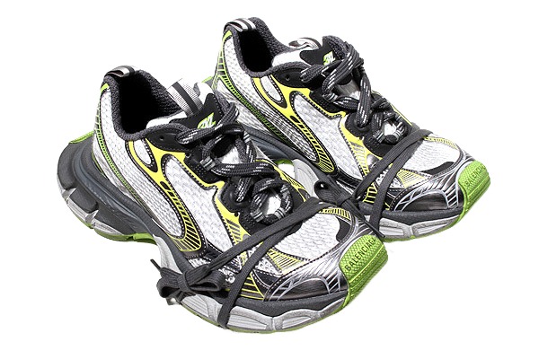 【中古】26.5cm 未使用品 BALENCIAGA バレンシアガ 3XL Sneakers スニーカー US7 Gray グレー 734734 /● メンズ_1