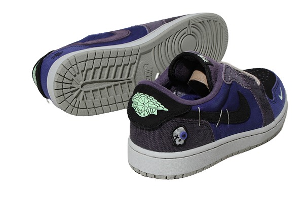【中古】27.5cm Zion Williamson × Nike Air Jordan 1 Low OG "Voodoo Alternate" IH2309-500 /● メンズ