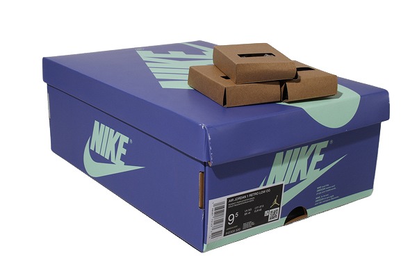 【中古】27.5cm Zion Williamson × Nike Air Jordan 1 Low OG "Voodoo Alternate" IH2309-500 /● メンズ
