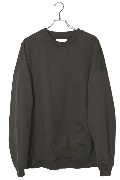 【中古】2025SS MARKA WARE マーカウェア ORGANIC COTTON HEAVY FLEECE HUGE SWEAT 2 OLIVE A25A06CS01C