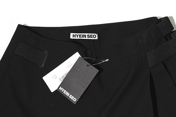 【中古】未使用品 2025SS Hyein Seo へイン ソ PLEATED WRAP SKIRT 0/1 BLK ブラック PS25-SK4K_2