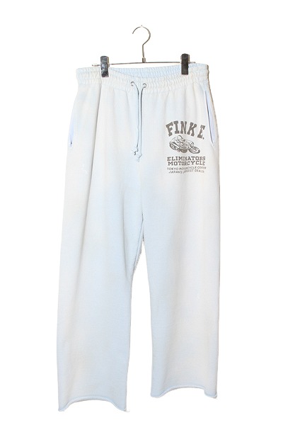 【中古】XL 未使用品 BOWWOW FINK E. SWEAT PANTS AGED スウェット パンツ エイジド AGED BLUE BW252-FESP