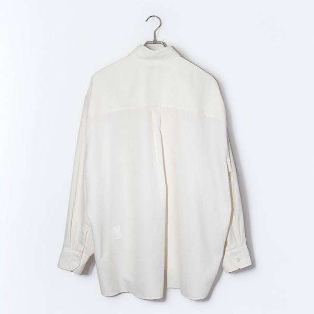 【中古】2023SS Jieda ジエダ OVERSIZED SHIRT L/S ベーシックワイドシャツ 2 OFF WHITE オフホワイト Jie-23S-SH10-A_1