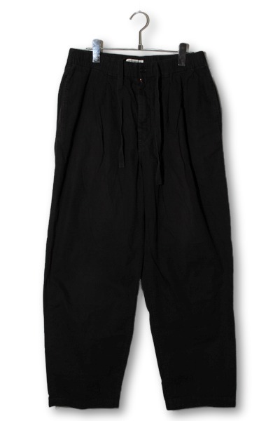 【中古】COOTIE PRODUCTION ガーメントダイ 2タック イージーパンツ Ｍ BLACK ブラック CTE-21S101 /● メンズ