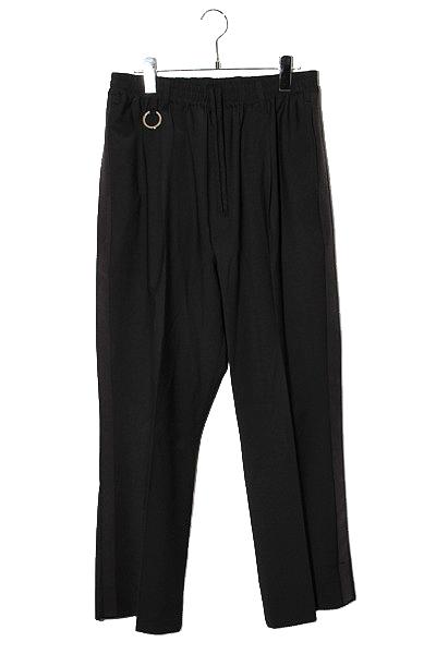【中古】2025AW th products ティーエイチプロダクツ Side Stripe Pants 1 BLACK ブラック 2502-P79-201