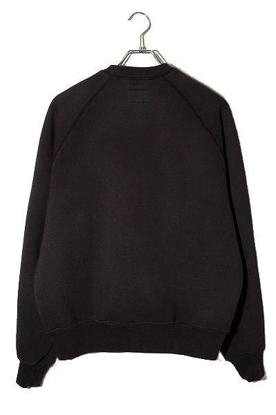 【中古】2024FW Stussy ステューシー Overlock Varsity Raglan Crew M Black ブラック 118564 /● メンズ_1