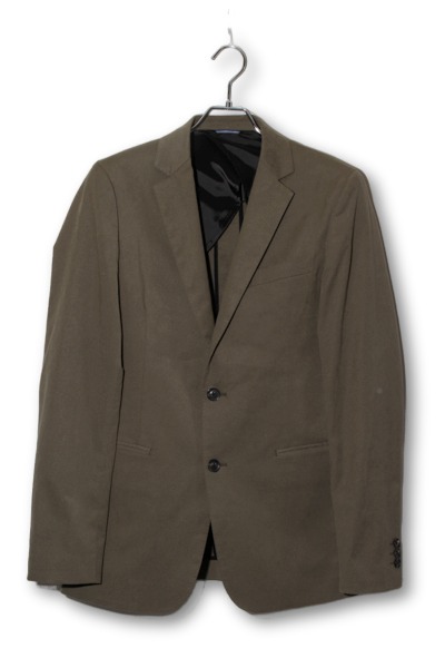 【中古】 ジュンハシモト テーラードジャケット 4 khaki カーキ 1031610023 /◆ メンズ