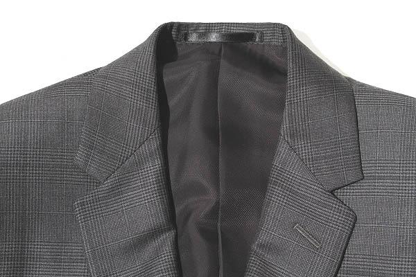 【中古】トゥモローランド Ermenegildo Zegna ゼニア社製 チェック 2B シングルスーツ セットアップ_6