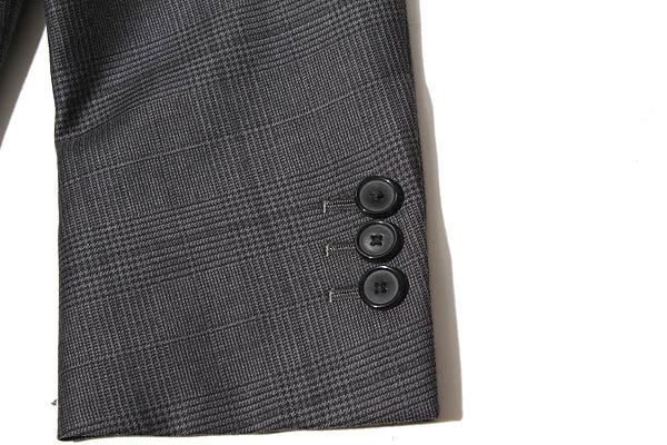 【中古】トゥモローランド Ermenegildo Zegna ゼニア社製 チェック 2B シングルスーツ セットアップ_7