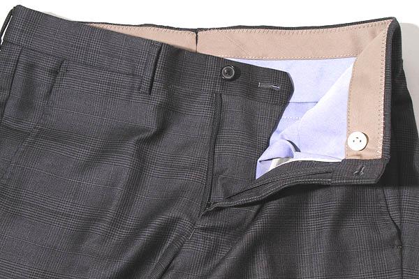 【中古】トゥモローランド Ermenegildo Zegna ゼニア社製 チェック 2B シングルスーツ セットアップ_8