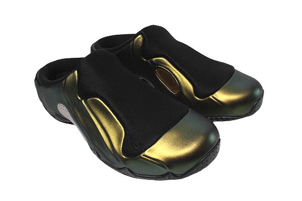 【中古】27.5cm 未使用品 NIKE ナイキ CLOGPOSITE 'Black and Metallic Gold' クロッグポジット HF6881-900