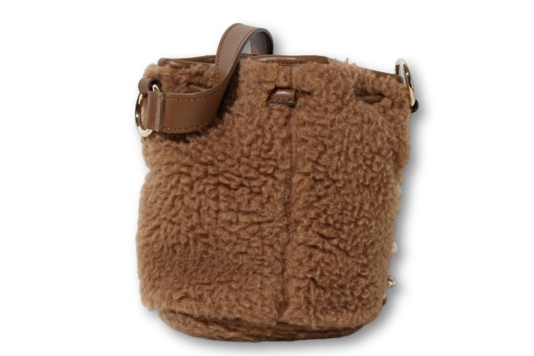 【中古】MAX MARA マックスマーラ テディベア チェーン ショルダーバッグ beige ベージュ /● レディース_1