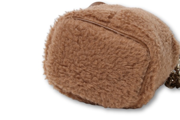 【中古】MAX MARA マックスマーラ テディベア チェーン ショルダーバッグ beige ベージュ /● レディース_3