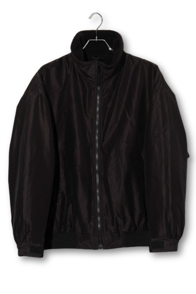 【中古】2025AW COMOLI コモリ コットンシルク トラックジャケット 1 BLACK ブラック C03-01018 /● メンズ