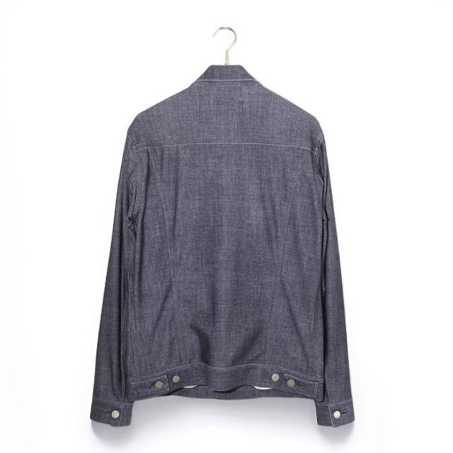 【中古】 24SS junhashimoto ジュンハシモト 24S/S 3rd JACKET U.S.O.DENIM デニムプリント ジャケット 4 1042410003_1