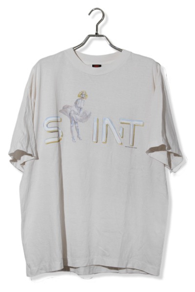 【中古】2025AW SAINTMICHAEL × Hajime Sorayama セントマイケル 空山基 SRYM_SS TEE/LOVERS/WHITE Tシャツ L 白/●