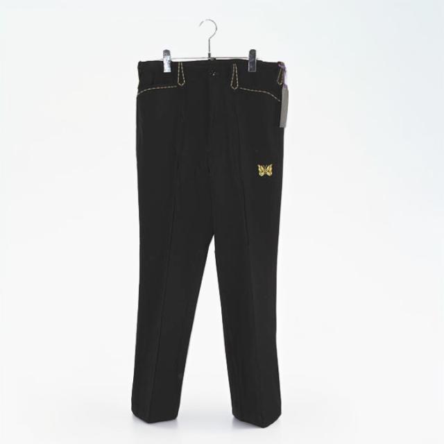 【中古】Needles ニードルス ニードルズ Western Leisure Pant ウエスタン スラックス パンツ M ブラック NS149 /●