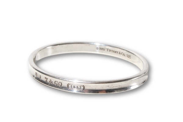 【中古】TIFFANY & CO. ティファニー 1837 ナローカフ Sv925 バングル Silver シルバー /● レディース_1