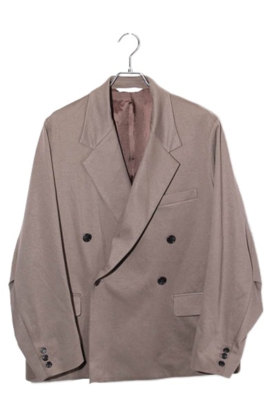 【中古】VICTIM ヴィクティム DOUBLE BIG JACKET ダブル ビッグ テーラードジャケット M mocha モカ VTM-23-J-006 /◆