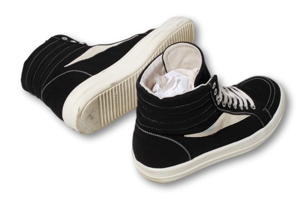 【中古】27cm DRKSHDW ダークシャドウ VINTAGE HIGH SNEAKS 42 BLACK/MILK/MILK DU02D2810 イタリア製 /● メンズ_2