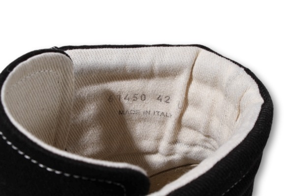 【中古】27cm DRKSHDW ダークシャドウ VINTAGE HIGH SNEAKS 42 BLACK/MILK/MILK DU02D2810 イタリア製 /● メンズ_4