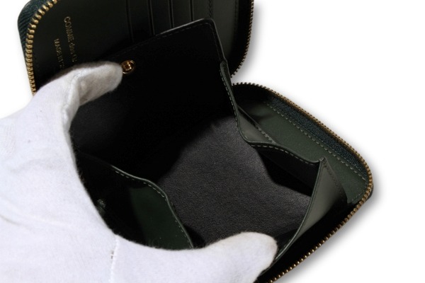 【中古】未使用品 COMME des GARCONS コムデギャルソン 2つ折り財布 khaki カーキ /● メンズ_4