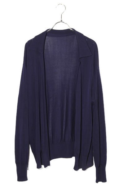 【中古】2024SS RAINMAKER レインメイカー DOUGI CARDIGAN ニット カーディガン 3(44)  NAVY ネイビー RM241-032 /◆ メンズ