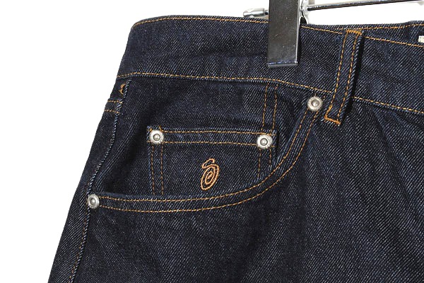 【中古】STUSSY ステューシー BIG OL' SHORT DENIM ショート デニムパンツ ショーツ 32 INDIGO インディゴ 112296T /●_4