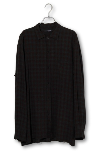 【中古】2025AW MAATEE＆SONS OP COLLLAR SHIRTS 1 BROWN ブラウン MT5303-0604A /● メンズ