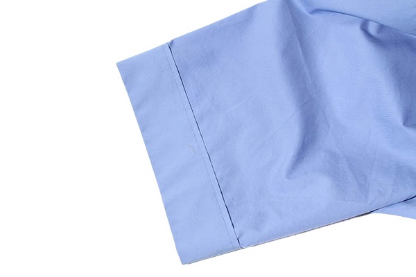 【中古】CINOH チノ S/S SHIRT 半袖 バンドカラー シャツ 46 BLUE ブルー 22SST309 /◆ メンズ_4