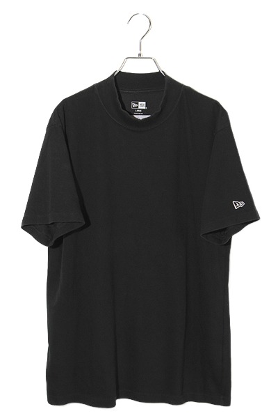 【中古】YOHJI YAMAMOTO × NEW ERA ヨウジヤマモト ニューエラ Mockneck TEE モックネック 半袖 Tシャツ L FR-T98-079