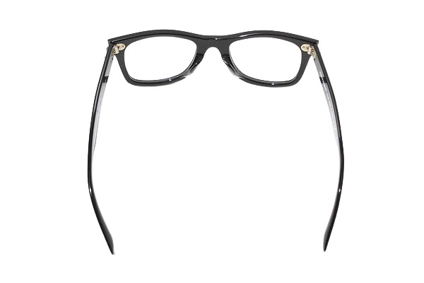 【中古】RAY BAN レイバン WAYFARER ウェイファーラー サングラス メガネ 眼鏡 アイウェア 52□22 150 RB2140F 度入り_2