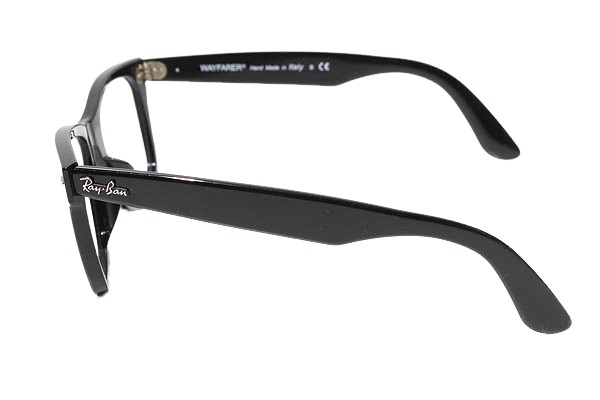 【中古】RAY BAN レイバン WAYFARER ウェイファーラー サングラス メガネ 眼鏡 アイウェア 52□22 150 RB2140F 度入り_3