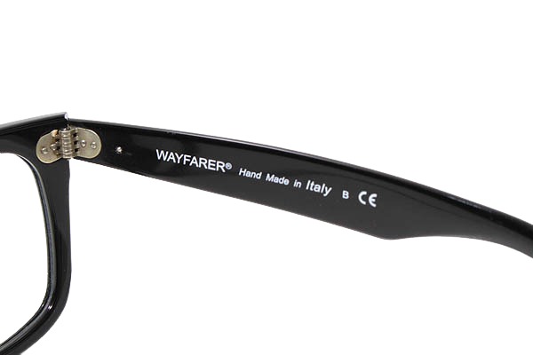 【中古】RAY BAN レイバン WAYFARER ウェイファーラー サングラス メガネ 眼鏡 アイウェア 52□22 150 RB2140F 度入り_4