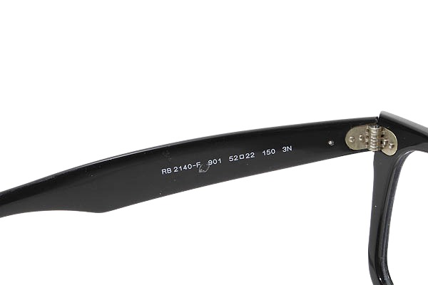 【中古】RAY BAN レイバン WAYFARER ウェイファーラー サングラス メガネ 眼鏡 アイウェア 52□22 150 RB2140F 度入り_5