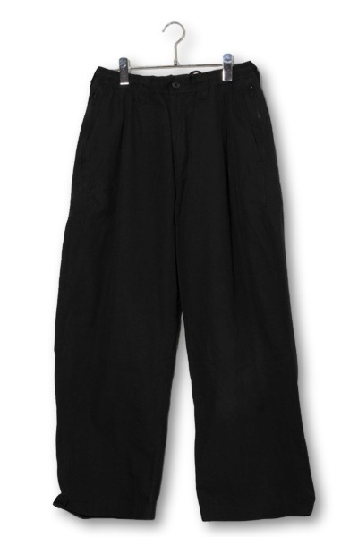 【中古】TIGHTBOOTH TBPR タイトブース DRY BAGGY SLACKS ドライ バギー スラックス パンツ L BLACK ブラック /●