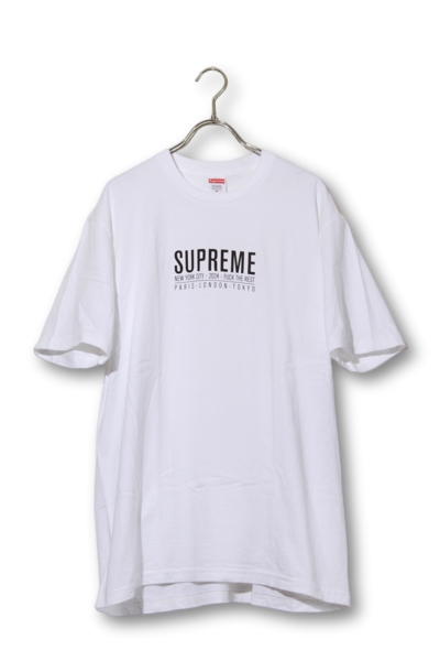 【中古】2024S/S SUPREME シュプリーム  Paris Tee パリス 半袖Tシャツ M WHITE ホワイト 2024SS0620007 /● メンズ