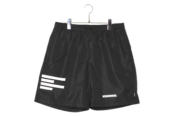 【中古】2024SS ネイバーフッド PFU SHORT PANTS ナイロンタフタ ショート パンツ ハーフ ショーツ L 241TSNH-PTM04