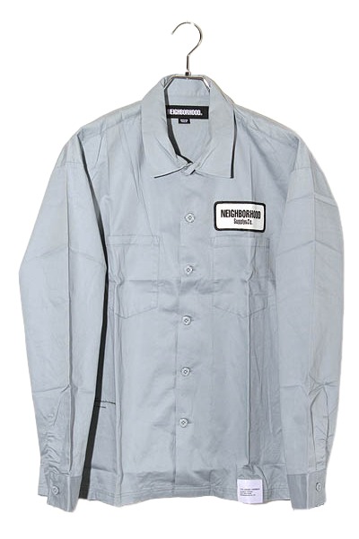 【中古】未使用品 2025SS NEIGHBORHOOD ネイバーフッド CLASSIC WORK SHIRT LS-2 クラシックワークシャツ M